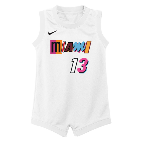 2021-22 Nike Authentic Miami Heat Bam Ado City Edition Mashup