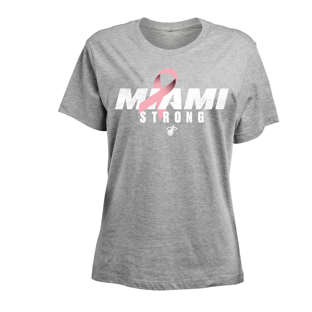 Court Culture Miami Strong Women's Grey Tee WOMENS TEES COURT CULTURE    - featured image