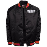 Court Culture X Mitchell and Ness Floridians Black Satin Jacket - 3