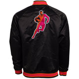 Court Culture X Mitchell and Ness Floridians Black Satin Jacket - 2