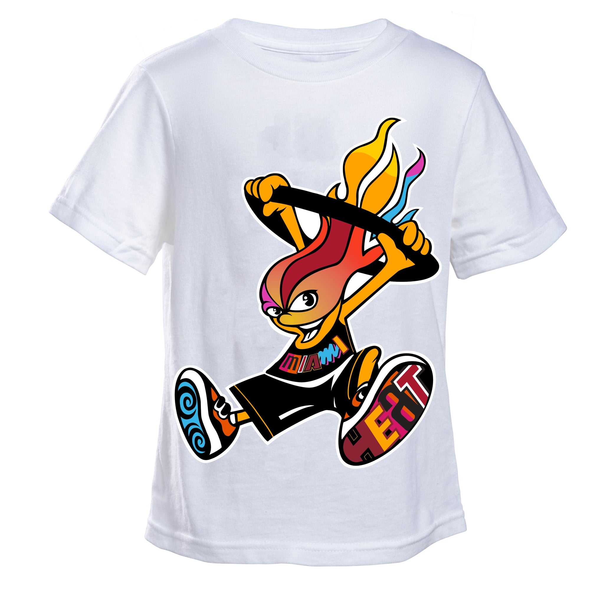 Court Culture Miami Mashup White Fuegito Kids Tee KIDS INFANTS OUTERSTUFF   