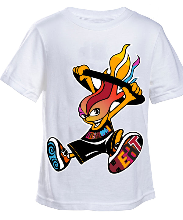 Court Culture Miami Mashup White Fuegito Kids Tee KIDS INFANTS OUTERSTUFF   