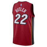 Jimmy Butler Nike Jordan Brand Miami HEAT Statement Red Swingman Jersey - 2