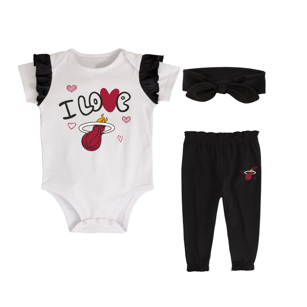 Miami HEAT Love Basketball Infant Set KIDS INFANTS OUTERSTUFF    - featured image