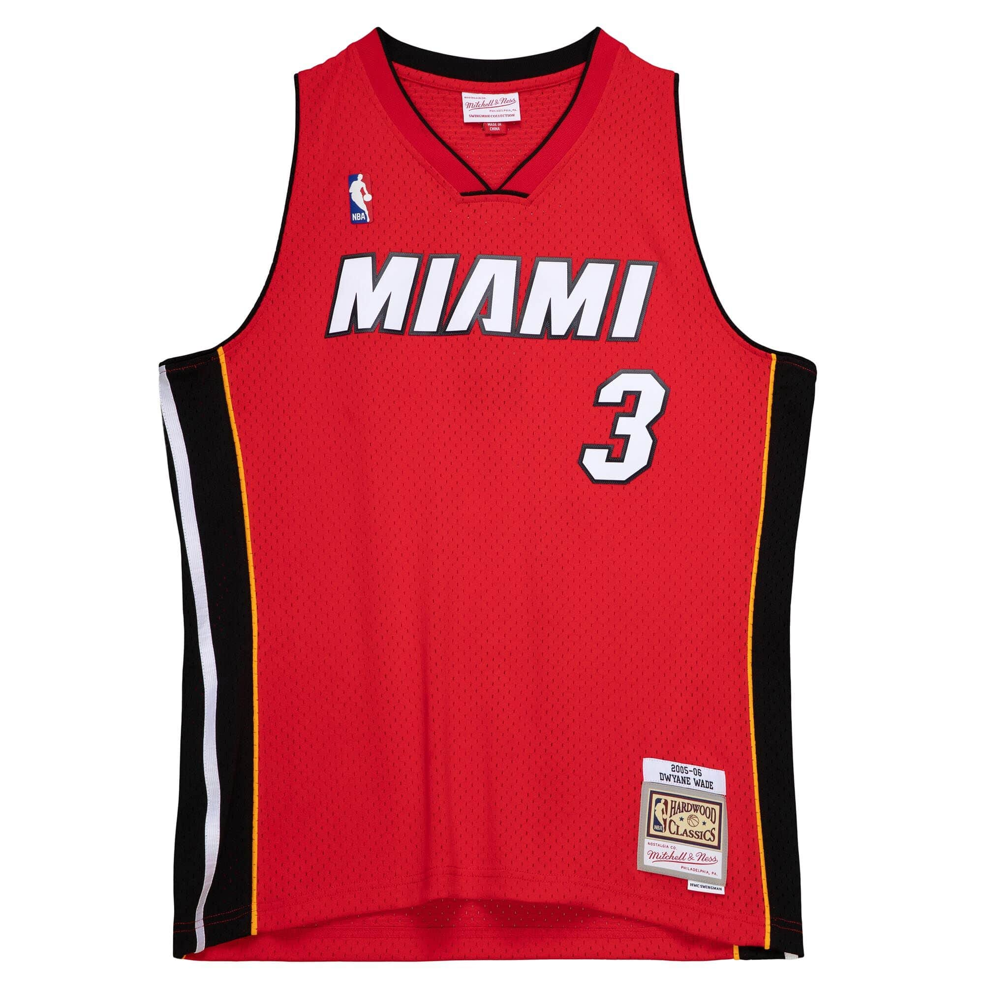 Dwyane Wade Mitchell and Ness Miami HEAT 2005 06 Swingman Jersey
