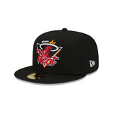 New Era Miami HEAT Tip Off Fitted - 3