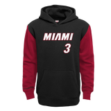 Dwyane Wade Mitchell and Ness Name & Number Youth Hoodie - 1