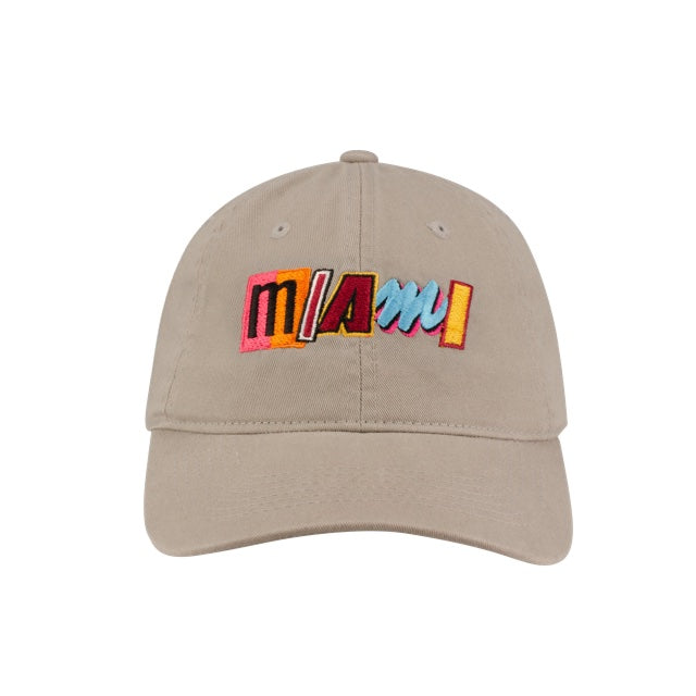 Miami Mashup Vol. 2 Grey Wordmark Hat UNISEXCAPS ITEM OF THE GAME    - featured image