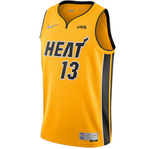 2021-22 Nike Authentic Miami Heat Bam Ado City Edition Mashup Jersey 